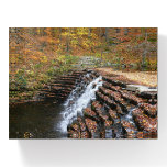 Waterfall at Laurel Hill State Park II Paperweight