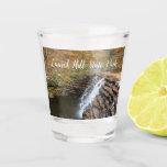 Waterfall at Laurel Hill State Park II Shot Glass