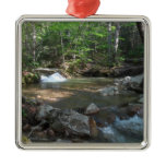 Waterfall at Pemigewasset River I Metal Ornament