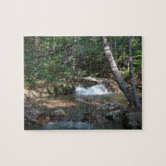 Waterfall at Pemigewasset River II Jigsaw Puzzle