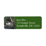 Waterfall at Pemigewasset River II Label