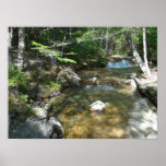 Waterfall at Pemigewasset River III Poster