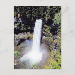 Waterfall at Whistler Postcard