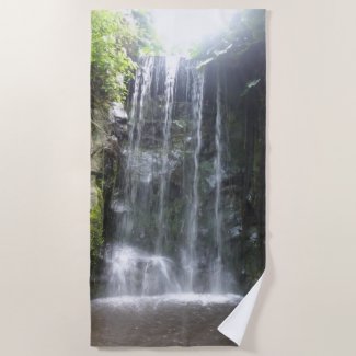 Waterfall Beach Towel