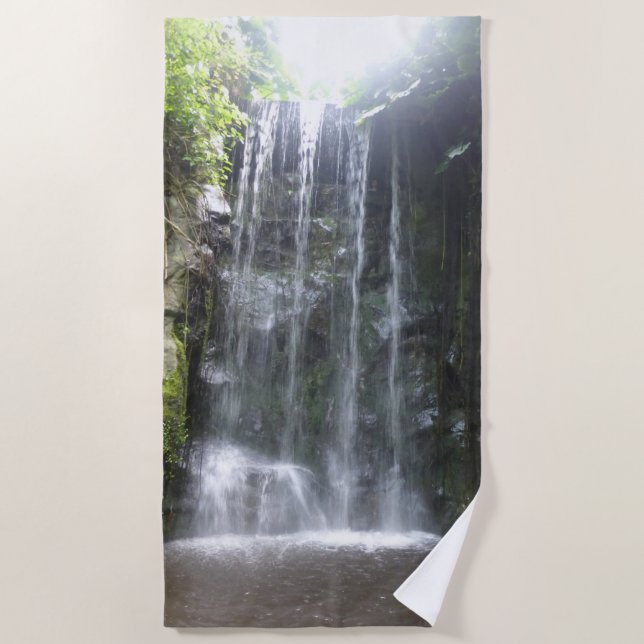 Waterfall Beach Towel (Front)