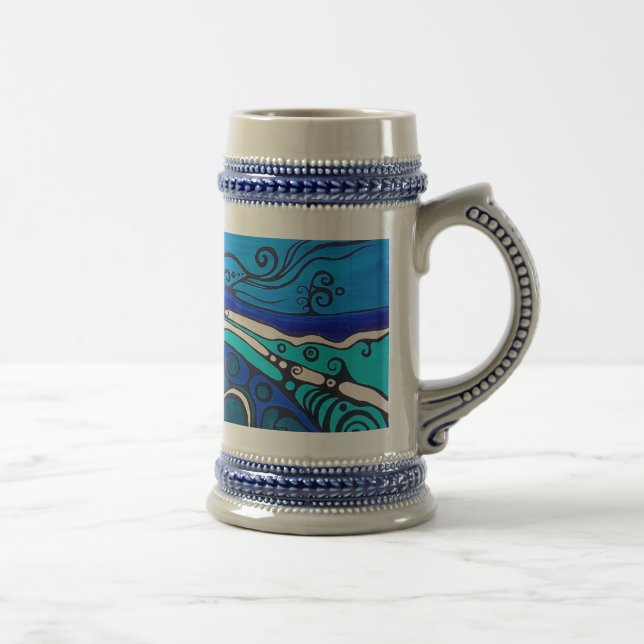 waterfall beer stein (Right)