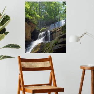 Waterfall Blue Ridge Mountains NC Photographic Acrylic Print
