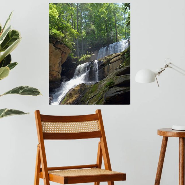 Waterfall Blue Ridge Mountains NC Photographic Acrylic Print (Creator Uploaded)
