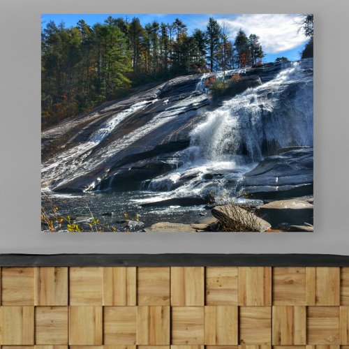 Waterfall Blue Ridge Mountains Photographic Acrylic Print