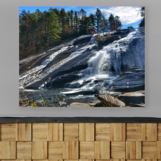 Waterfall Blue Ridge Mountains Photographic Acrylic Print (Creator Uploaded)