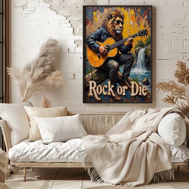 Waterfall Blues: Lion's Melody Poster (Creator Uploaded)