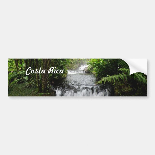 Waterfall Bumper Sticker (Front)