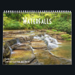 Waterfall Calendar<br><div class="desc">This captivating calendar features a stunning collection of waterfalls, each capturing mesmerizing cascades and breathtaking beauty in the picturesque landscapes of California, Idaho, Minnesota, Mississippi, Pennsylvania, West Virginia, and Wyoming.</div>