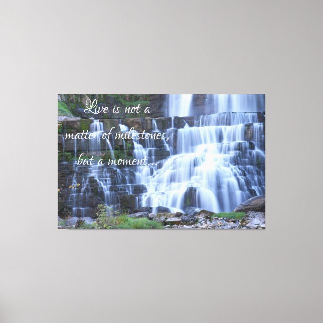 Waterfall Canvas Print (Front)