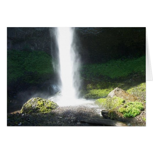 Waterfall. Cards (Front Horizontal)