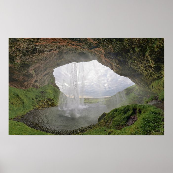 Waterfall Cavern Print