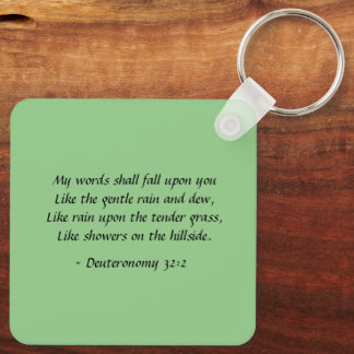 Waterfall Christian Custom Keychain