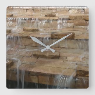 Waterfall Clock