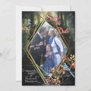 Waterfall Destination Landscapes of Our world Invitation