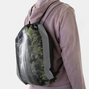 Waterfall Drawstring Backpack