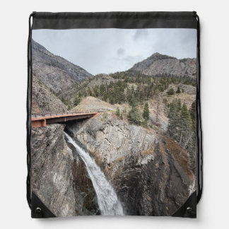 Waterfall Drawstring Bag