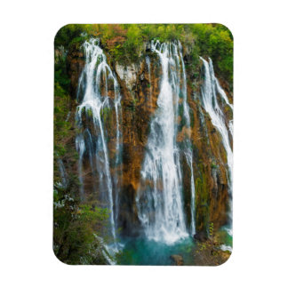 Waterfall elevated view, Croatia Magnet