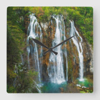 Waterfall elevated view, Croatia