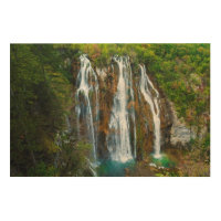 Waterfall elevated view, Croatia