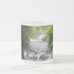 Waterfall Frosted Glass Coffee Mug