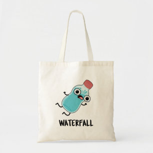 Waterfall Funny Water Pun Tote Bag