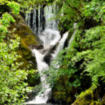 WATERFALL  GIFT BOX<br><div class="desc">A photographic design of a beautiful waterfall in Wales UK.</div>