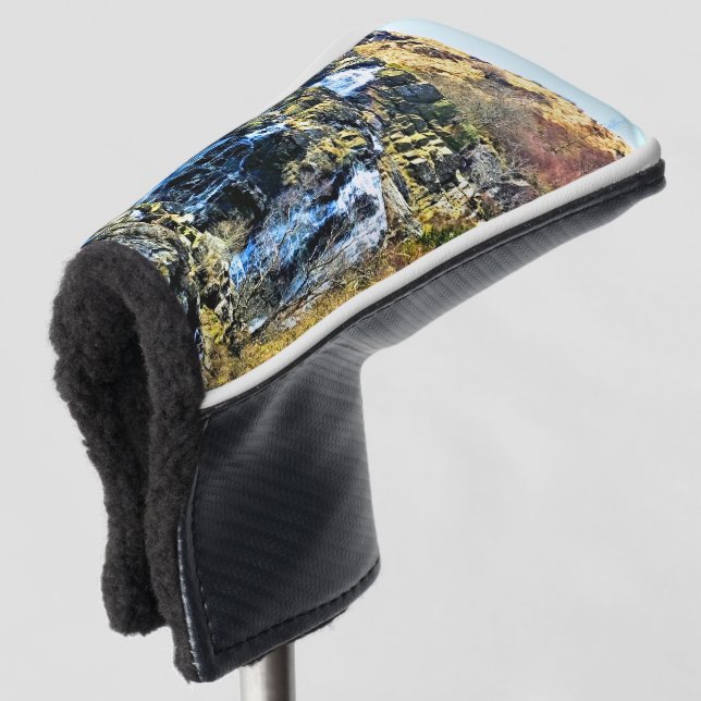WATERFALL GOLF HEAD COVER (3/4 Front)
