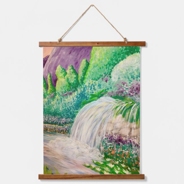 Waterfall Hanging Tapestry (Front)