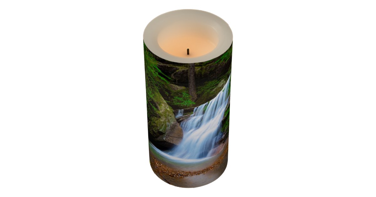 Waterfall Hideaway 3x6 LED Candle