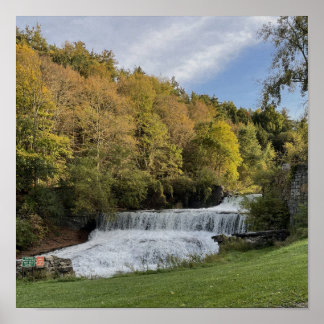 Waterfall in New York Poster