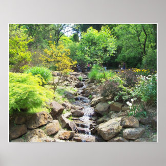 Waterfall in Oklahoma Poster