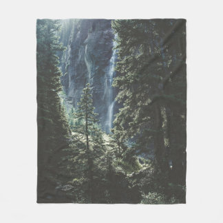 WATERFALL IN TELLURIDE FLEECE BLANKET