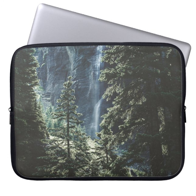WATERFALL IN TELLURIDE LAPTOP SLEEVE (Front)