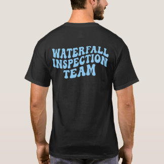 waterfall inspection team - gamer meme T-Shirt