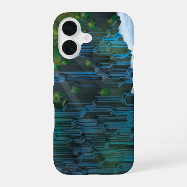 Waterfall Iphone Case (Back)