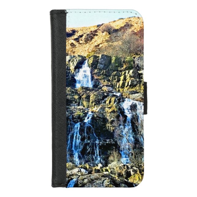 WATERFALL iPhone WALLET CASE (Front)
