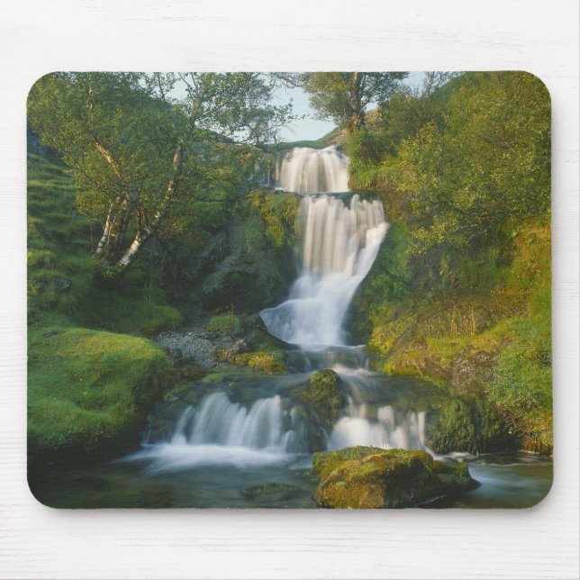 Waterfall, Isle of Skye, Scotland Mouse Pad (Front)