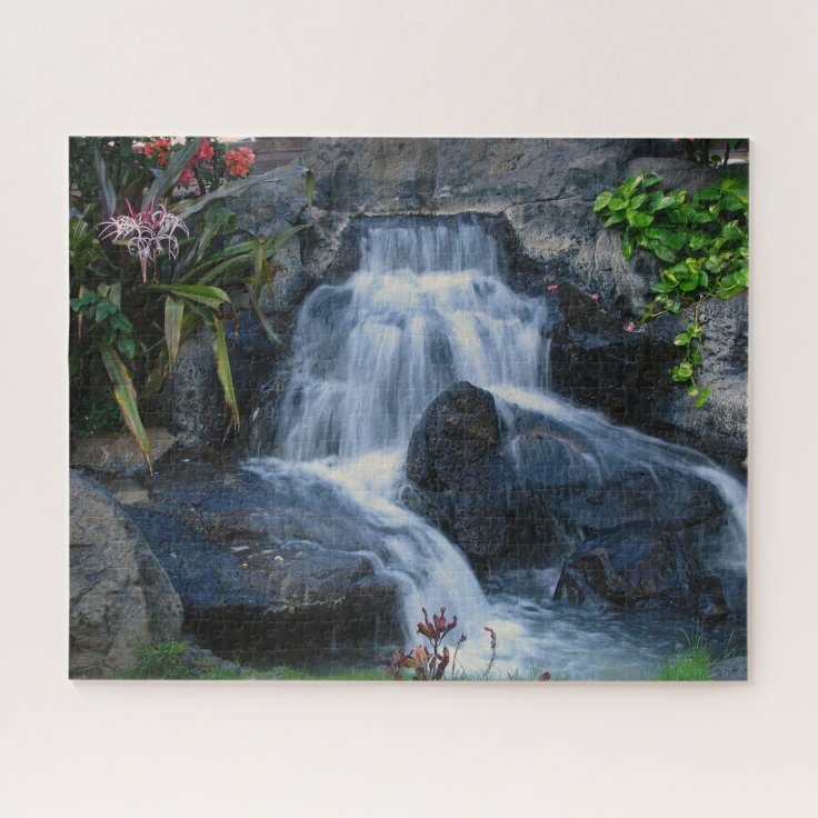 Waterfall Jigsaw Puzzle Zazzle