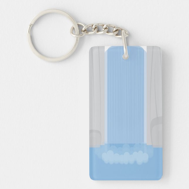 Waterfall Keychain (Front)