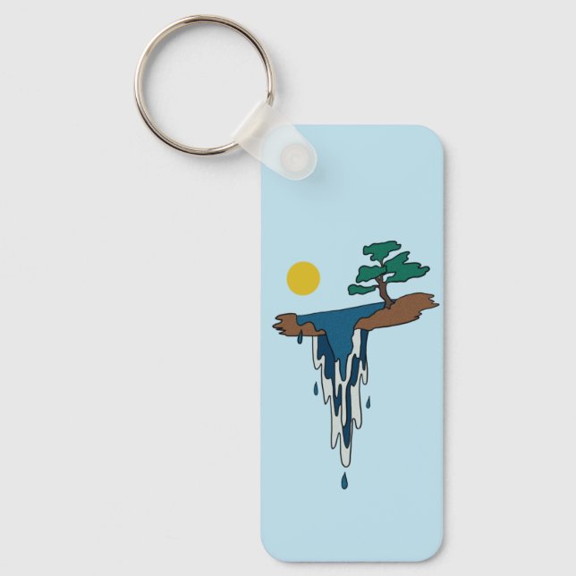 waterfall keychain (Front)