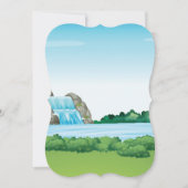 Waterfall landscape (Front)