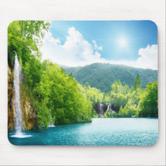 Waterfall Landscape Mousepad