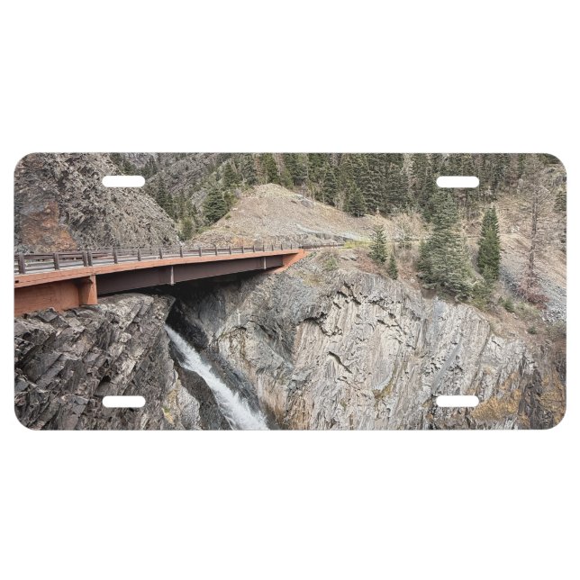 Waterfall License Plate (Front)