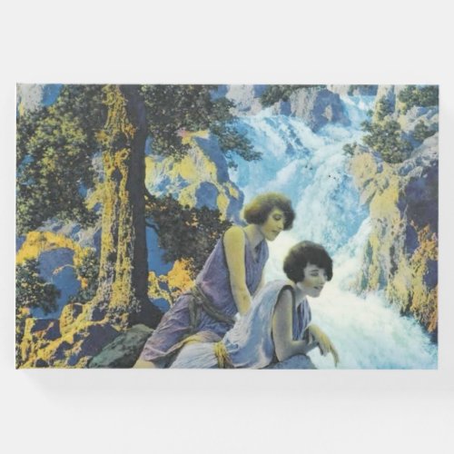 Waterfall _ Maxfield Parrish Guest Book