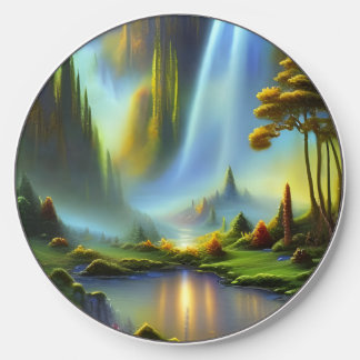 Waterfall Mountain Valley Wireless Charger